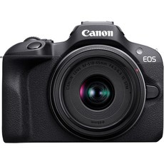 Canon EOS R100 RF-S18-45mm F4.5-6.3은 STM RF-S55-210mm F5-7.1은 렌즈 키트 미러리스 카메라 RF 마운트 24.1MP 연속 촬영 풀 H, [01] R100 18-45mm