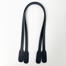 [핸들가게] 천연가죽 숄더핸들 65cm (H805), 블랙, 1개
