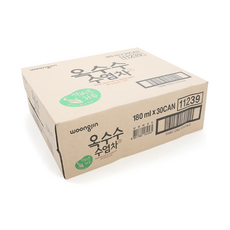 웅진 옥수수수염차, 180ml, 21박스