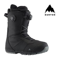 버튼 BURTON 룰러 보아 와이드 스노우 보드 부츠 남성 23-24 모델 겨울 스포츠 신발 블랙