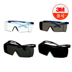3M 시큐어핏 3700 OTG 시리즈 보안경 안경 겸 착용 안티스크래치 아시안핏 3701AS 3702AS 3730AS 3750AS, 1개, 블루