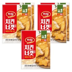 하림 치킨너겟2 1kg 5개, 5봉