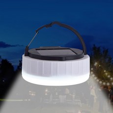 베터라인 감성 캠핑랜턴 LED 충전식 대용량 원형 태양광 캠핑 조명, 1개, 혼합색상