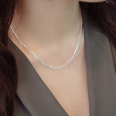 실버925체인목걸이