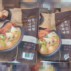 피코크 꽃게 듬뿍 된장 찌개 냉동 식품, 2개, 573g