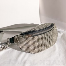 AW 대왕 스톤 트렌드 만추 벨트백 허리색 힙색 체인백 큐빅 여성