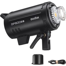 [Godox Godox DP600IIIV 600Ws GN106 12000-1800s 정규 대리] 스튜디오 플래시 5600±200K