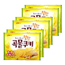 청우 알찬곡물쿠키 2번들 400g, 200g, 6개