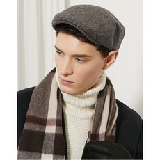 닥스 악세서리 남성 20FW [DAKS WINTER]남성 브라운 울 헌팅캡 DBHE0F003W2