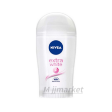 니베아 데오드란트 엑스트라 화이트 스틱타입, 40ml, 2개