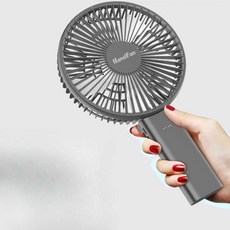 대형 휴대용선풍기 접이식 큰선풍기 지속 사무실 핸디 6인치 보조배터리겸용, 다크 그레이 대형 휴대용 팬 +26시간 배터리