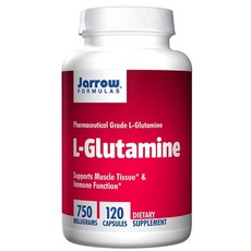 재로우 L-글루타민 750mg 캡슐 글루텐 프리, 120정, 5개