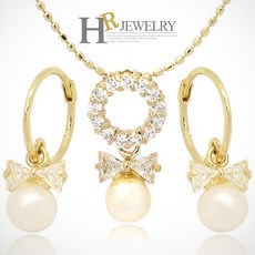 14k담수진주세트