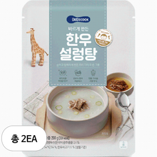 베베쿡 바르게 만든 한우설렁탕, 2개, 200g