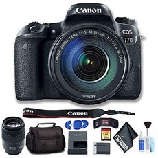 해외1464474 Canon 캐논 1892C002 EOS 77D DSLR 카메라 with 18-135mm USM Lens (International Model) De, 상세 설명 참조0