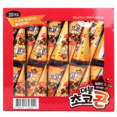 코스트코 더블 초코콘 15gx20개 초콜렛 과자 초콜릿, 1팩