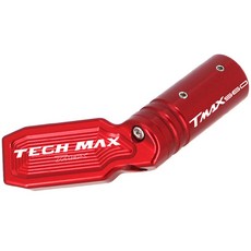 바이크 오토바이 킥스탠드 풋 사이드 스탠드 익스텐션 패드 Yamaha TMAX560 Tech Max TMAX 560 액세서리, 20) B With LOGO Red, 1개