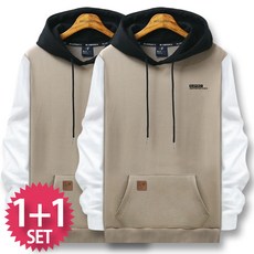 블루포스 라엔티 후드티 1+1세트 [2장 묶음] 긴팔티 [국내생산]
