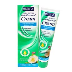 [뷰티포뮬라] 쉐어버터 제모크림+쉐어버터 제모크림, 110ml, 1개