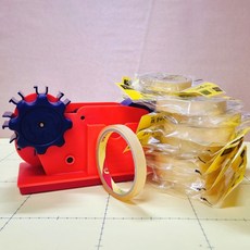 [마로소스케]물레방아 커터기 + 투명테이프 12mm 40개 세트 4절, 상세페이지 참조, 상세페이지 참조