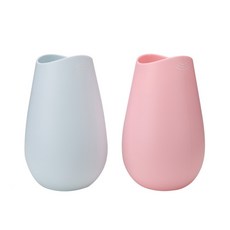 힐링 항아리 고함 방음 소리 지르기 화풀이 발성 노래 연습 음치 교정 스트레스 해소, 블루+핑크 세트