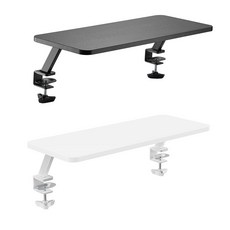 [엘디엘 마운트] 클램프형 모니터 받침대 다용도 모니터선반(블랙/화이트/650mm), 1개, 블랙