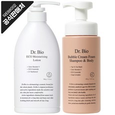 닥터바이오 베이비 에코 로션 + 버블폼 클렌저 세트, 1세트