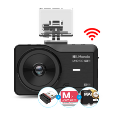 만도 MHD100 32G 핫스팟 WIFI 2채널 블랙박스(WIFI+리더기)포함 초절전 음성녹음 스마트 ADAS, 32G+셀프장착+WIFI동글이+리더기+쿠폰, 32G+셀프장착+WIFI동글이+리더기+쿠폰
