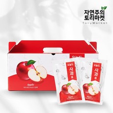 1+1 국내산 사과 100% 무농약 사과즙 사과주스 60팩