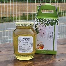 지리산 벌꿀 청정지역 햇꿀, 2.4kg, 1개