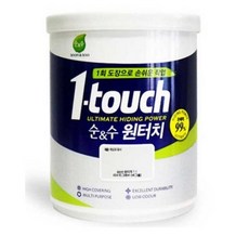 노루페인트 순&수 원터치 페인트 1L, 라이트 그레이