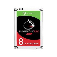 Seagate IronWolf Pro ST8000NE001 8TB 7200 RPM 256MB Cache SATA 6.0Gb/s, 상세내용참조