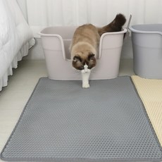 펫토리아 굿바이 사막화 고양이 화장실 모래 매트 대형, 01.크림, 1개