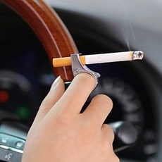 시가렛 담배 홀더 손가락 손잡이 반지 링 집게