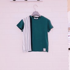 밀리밤반팔우븐셔츠