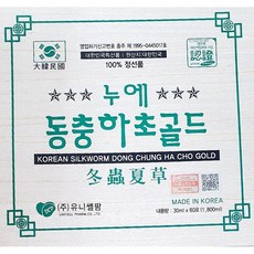 누에 동충하초 골드 30ml x 60포, 1개