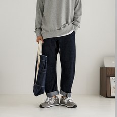 인디고 생지 엔지니어드 데님 청바지