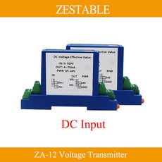 출력 전압 DC 10V DC24V 100V 트랜스미터 5V 4-20mA ZA-K12 1000V 500V 장치 센서 50V 10V 공급 전원 변환기 200V, [05] RS485 Output, [09] DC0-24mV, [01] DC12-24V - d5트랜스미터