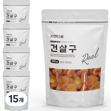 영양간식 자연다움 건살구 100g 15개