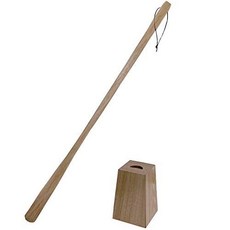 kicoriya 구둣 주걱 롱 스탠드 개 포함 나무 구두 칼 긴 75cm 나무 멋쟁이 나무 크로스인가, 1개