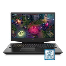 OMEN HP 2019 17인치 게이밍 노트북 인텔 i79750H NVIDIA 지포스 RTX 2070 (8GB) 16GB RAM 512GB 솔리드 스테이트 드라이브 VR