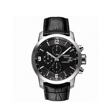 명품 티쏘 남성 가죽 시계 PRC200 T055.427.16.057.00