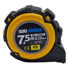 수코리아 오토락 줄자 3m 5m 8m 10m, 오토락줄자 8m x 25mm, 1개