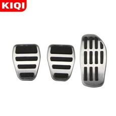 닛산 자동차 브레이크 페달 패드 커버 Qashqai J11 X-Trail Rogue T32 Kicks Altima mistra Renault Koleos II Kadjar QM6, 2) MT, 2) MT