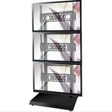 모니터세로거치대3대