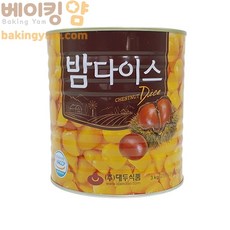 베이킹얌 밤다이스 3kg, 1개