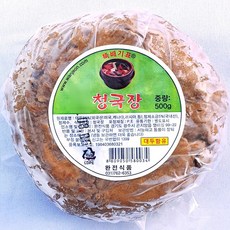 뚝배기표청국장(완전 500g)X20/안동낫또/업소/식당/검은콩 낫또, 1