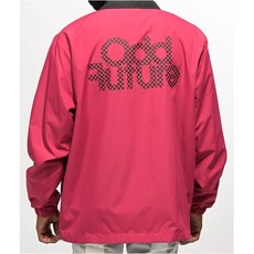 해외 남자 캐쥬얼자켓 Odd Future Checkered Logo Burgundy Coaches Jacket PROD1180009215