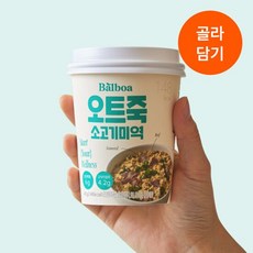 발보아 오트죽 간편 오트밀 포리지 40g 3종 골라담기, 1개