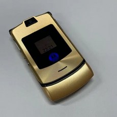 모토로라 레이저 V3i 돌체 가브나 한정판 언락 플립 휴대폰, 다른_≤ 512M, 금